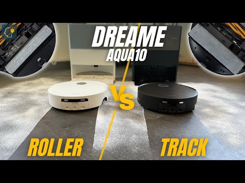 Dreame Aqua10 Ultra Roller vs. Aqua10 Ultra Track | COMPARISON | Which roller mops better?