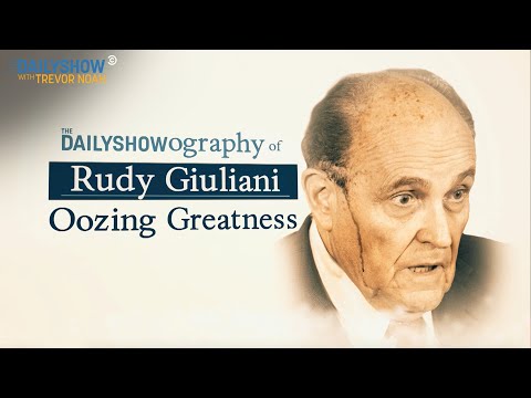 The Daily Showography of Rudy Giuliani: Oozing Greatness | The Daily Show