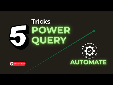 5 Power Query Tricks That Will Save You HOURS in Excel