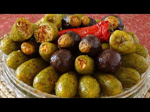 المحشي على الطريقة الحلبية على اوصولها ولا أطيب👌