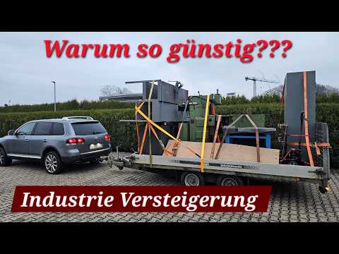 Industrie-Versteigerung: Warum wollte das niemand?