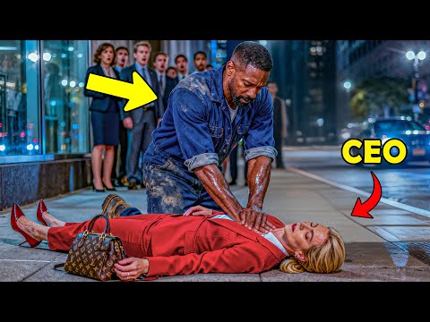 Black Single Dad Saved Billionaire Woman from a Heart Attack,  What Happened Next Made Everyone Cry