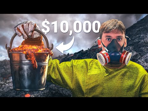I Captured Lava In a Bucket & Sold It
