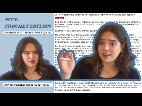 Crochet Drama!! AITA - Crochet Edition