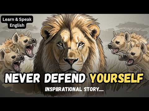 Never Defend Yourself | A Deep Moral Story | Tales With English