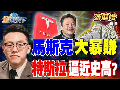 【精華】馬斯克大暴賺 特斯拉逼近史高？？ Polymarket獲2000億投資 美國大賭神時代來臨？？#游庭皓 #金臨天下 @tvbsmoney  20251216