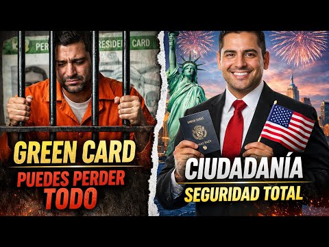 Tarjeta Verde vs Ciudadanía Americana - Lo Que Nadie Te Dice en EE UU 2026