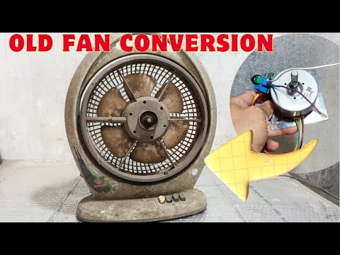 OLD Fan Conversion - 220V to 18V Brushless
