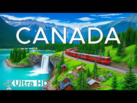 Canada in 4K | National Parks, Waterfalls & Northern Beauty