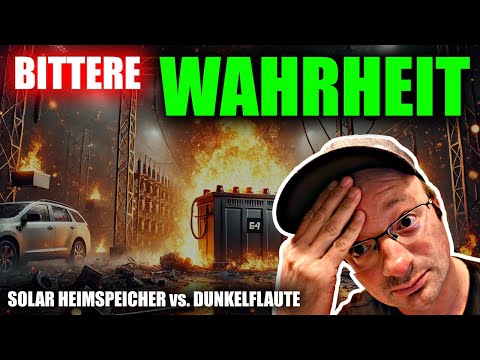 Solar-Heimspeicher & Dunkelflaute - Ich hab keinen BOCK mehr den Unsinn zu korrigieren!