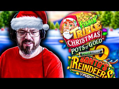 £30 vs MY FAVOURITE NEW XMAS SLOTS!!