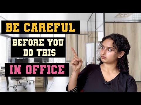 Office Etiquettes| | Avoid these behaviors in office 🙊