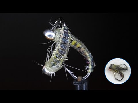 Очень Вкусные Личинки на Хариуса и Ленка! Хитрая Комбинация Материалов и Уникальный эффект! #мушки