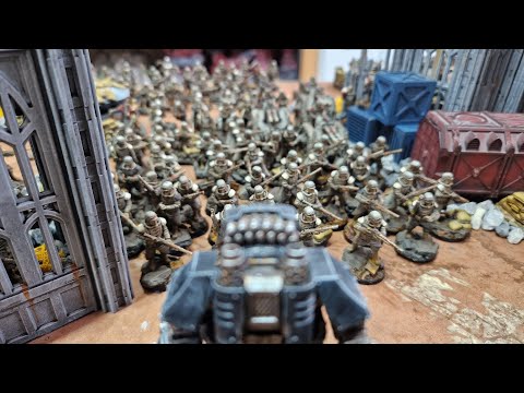 The best game of Horus Heresy I've ever played, Raven Guard vs Imperialis Militia