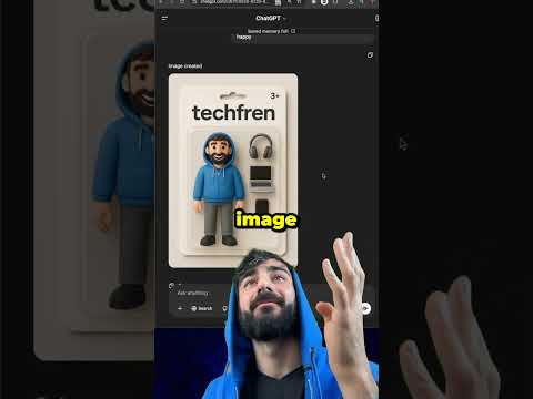 TUTORIAL 🚨 how to make this toy figure video in just two steps!#chatgpt #viral