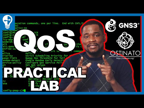 QoS Configuration on Cisco Device | DSCP, Traffic Policing | Lab with GNS3 and Ostinato | CCNA, CCNP