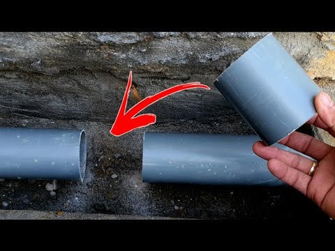 Tips for handling broken and damaged underground water pipes at the narrow position #meodoisong