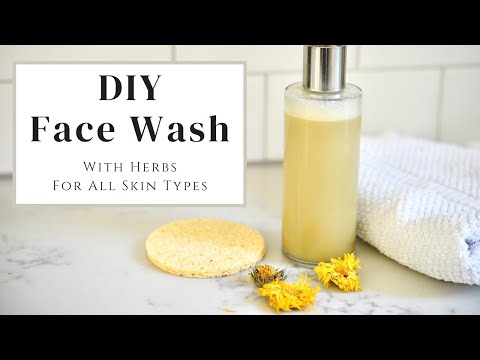 DIY Face Wash For All Skin Types