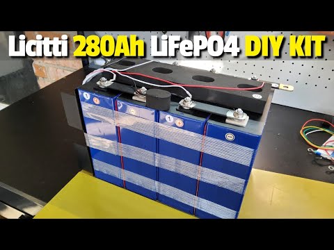 Licitti 280Ah LiFePO4 DIY battery kit