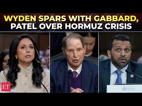 'Intelligence knew but TRUMP DIDN’T?': Sen Wyden confronts Gabbard, Patel on Strait of Hormuz crisis