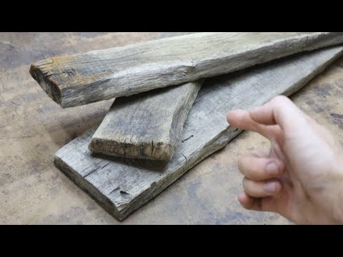 THIS OAK IS OVER 100 YEARS OLD!!! You will be SURPRISED what you can do with it!!!DIY