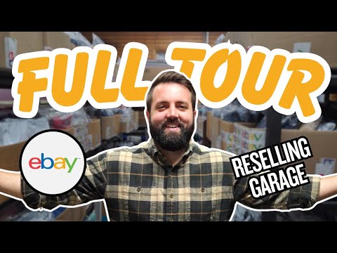 Tour My $200,000 A Year Reselling Garage - Inventory, Pictures & Shipping!