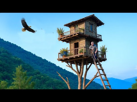 Build a 2 Story Tree House As Beautiful As Dreams Avoid Dangerous Wild Animals!