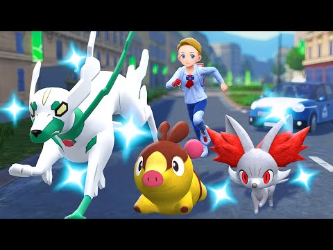 I Shiny Hunted my Pokémon Legends Z-A Team EARLY!