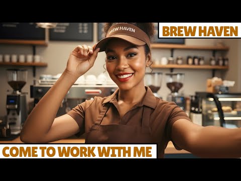 Day in the Life at Brew Haven ☕ | AI Avatar using VEO 3.1 #dayinthelife #aivlog #aicreator