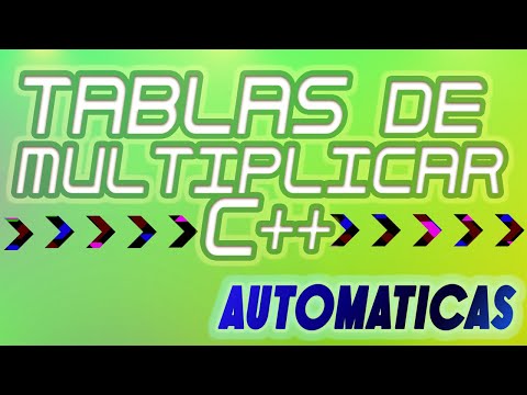 Tablas de multiplicar en C++ con while