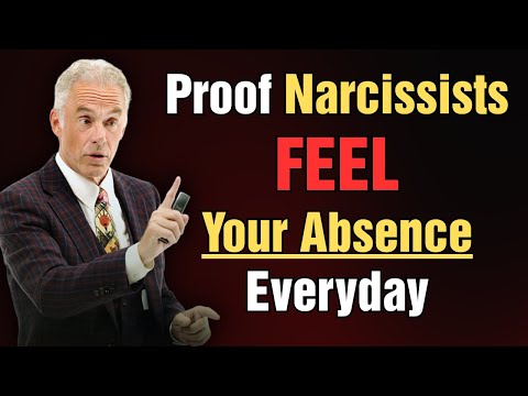 Proof Narcissists FEEL Your Absence Everyday | Jordan Peterson Speech