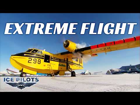 RISKY Winter Flight In CL-215 Waterbombers! | S1 E6 FULL EPISODE | Ice Pilots