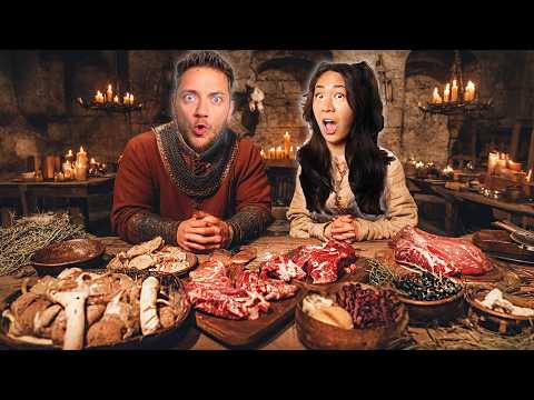 Medieval GERMAN FEAST after visiting the Cold War Border 🇩🇪 | Crossing Germany Day 2 Road Trip