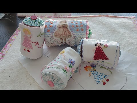 Needle and Thread Holder Tutorial #slowstitch