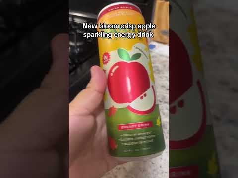 New bloom apple crisp sparkling energy
