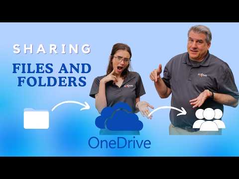 Sharing Files and Folders in Microsoft OneDrive