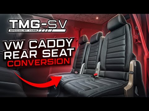 VW CADDY REAR SEAT CONVERSION AND FITTING AT TMG SPECIALIST VANS