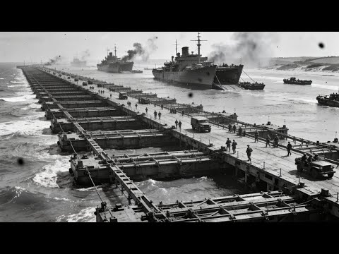 America's Secret Weapon: The Floating Harbors That Landed a Million Tons