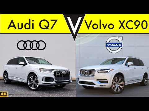 BATTLE OF THE BEST! -- 2020 Audi Q7 vs. 2020 Volvo XC90: Comparison