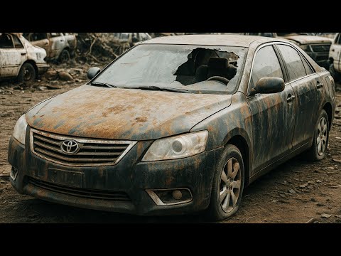 Damaged Toyota Camry | Complete Repair and Transformation