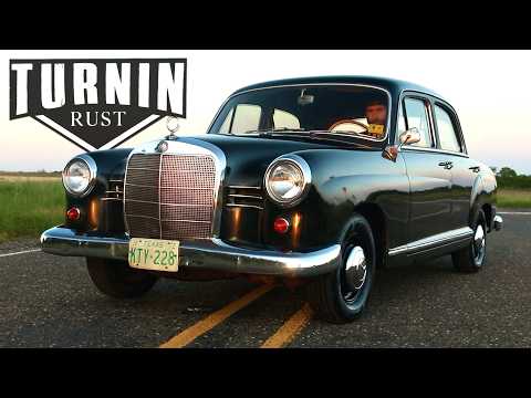 Abandoned 1960 Mercedes Benz Rescued at Car Auction | Amazing Transformation! | Turnin Rust