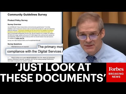 BREAKING NEWS: Jim Jordan Accuses The European Union Of Trying To Meddle In US Elections