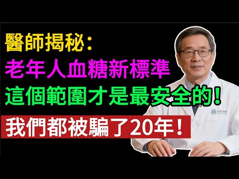 被騙20年！65歲後控糖新標準！低血糖比高血糖可怕百倍！保命防跌倒才重要！#健康知识#老年健康#健康养生#健康之眼
