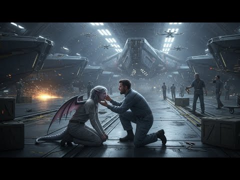 No One Noticed the Dragon Servant Crying in the Hangar— Until the Mechanic Stopped the Fleet for Her