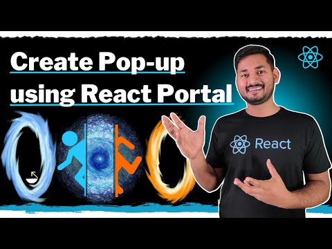 Create Pop-up Using React Portal | The Complete React Course | Ep.45