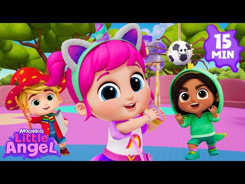 The Magic Friends Song! 🪄 | Little Angel | BRAND NEW | Fun Toddlers Songs