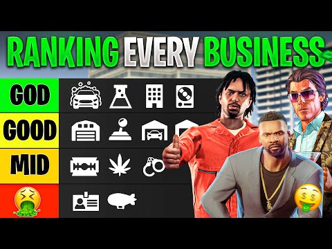 RANKING EVERY BUSINESS From WORST To BEST in GTA Online (GTA5 Best Businesses 2025)