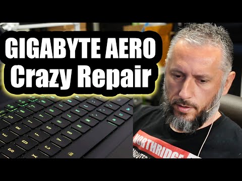 Expensive Gigabyte Aero Laptop Repair Nightmare. Thermal Paste killed it.