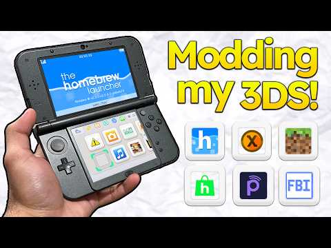 I Tried Modding a Nintendo 3DS in 2026!