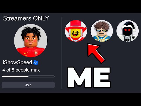 I Snuck Into ISHOWSPEED's Server with OWNER in Steal A Brainrot!